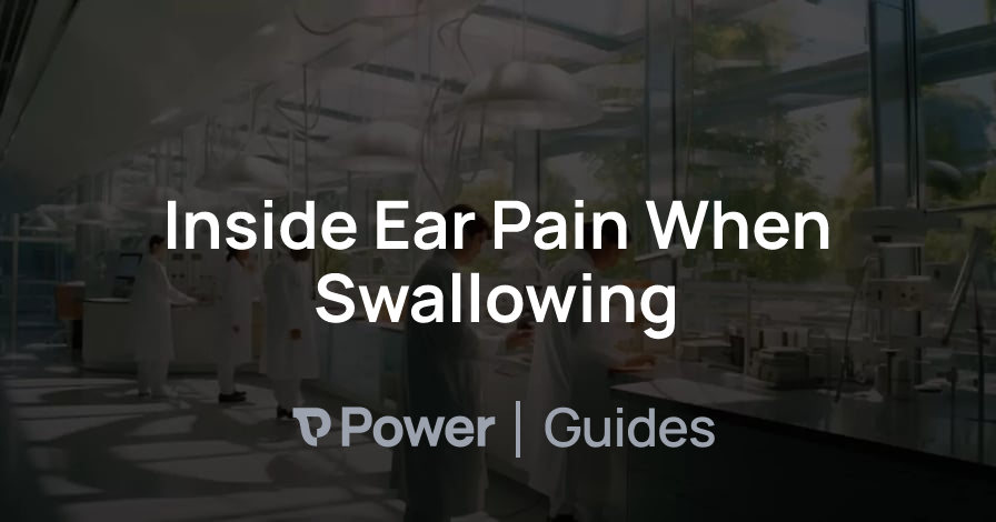 Header Image for Inside Ear Pain When Swallowing