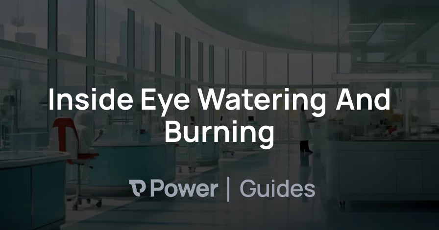 Header Image for Inside Eye Watering And Burning