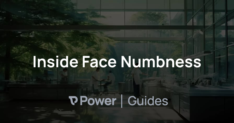 Header Image for Inside Face Numbness