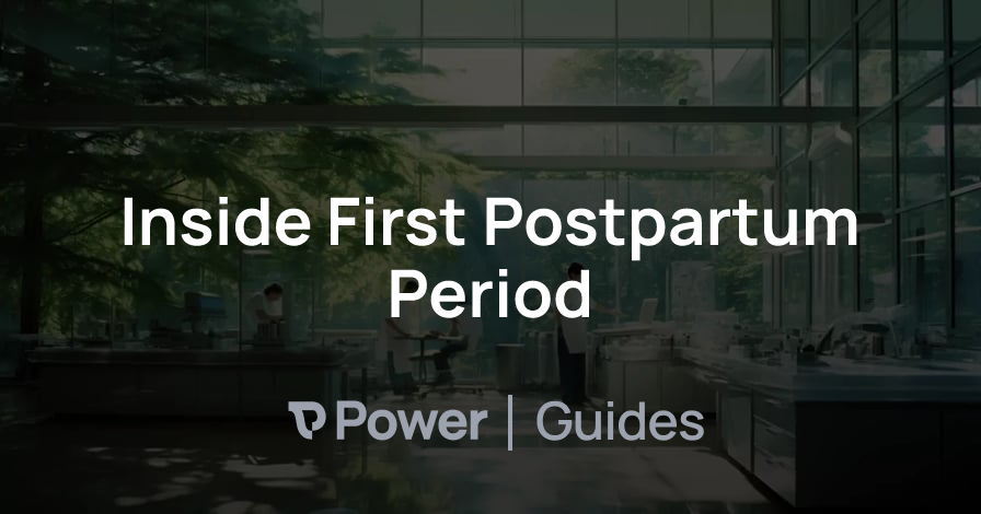 Header Image for Inside First Postpartum Period