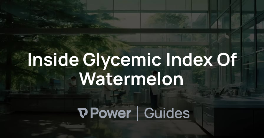 Header Image for Inside Glycemic Index Of Watermelon