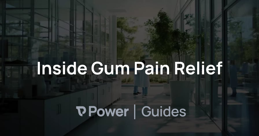 Header Image for Inside Gum Pain Relief