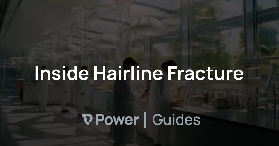 Header Image for Inside Hairline Fracture