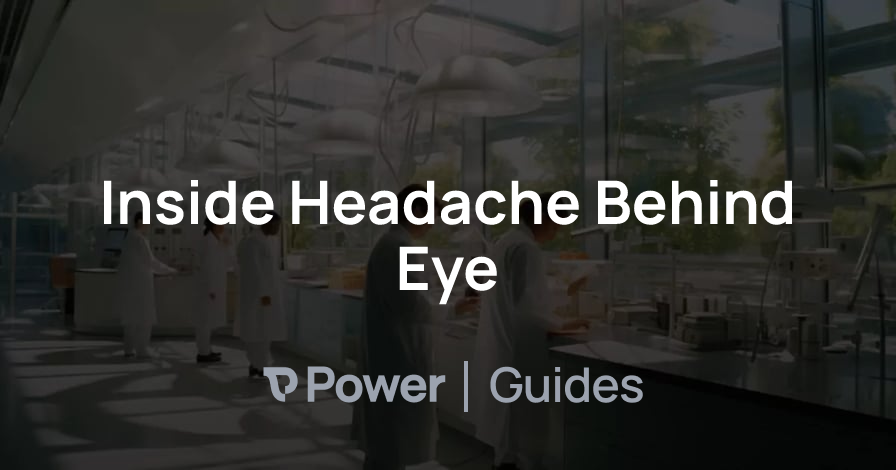 Header Image for Inside Headache Behind Eye