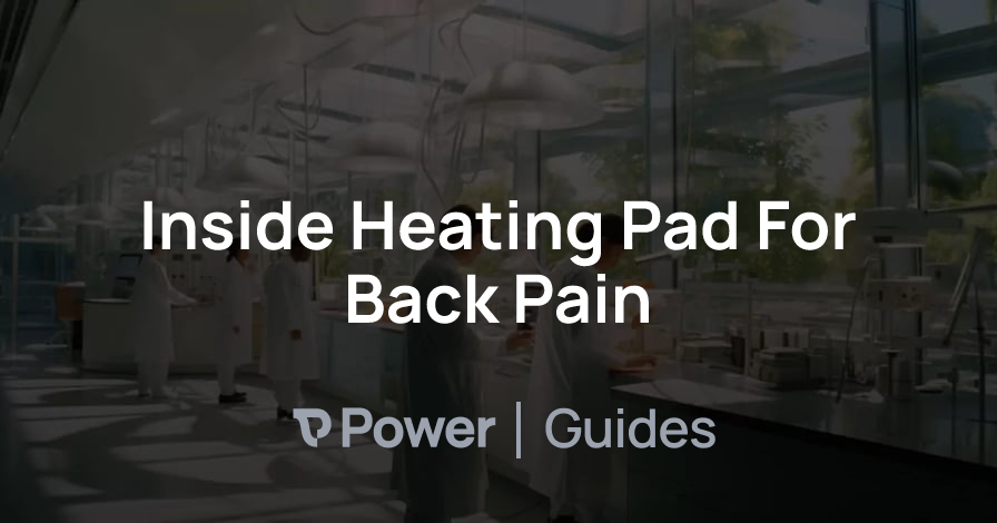 Header Image for Inside Heating Pad For Back Pain