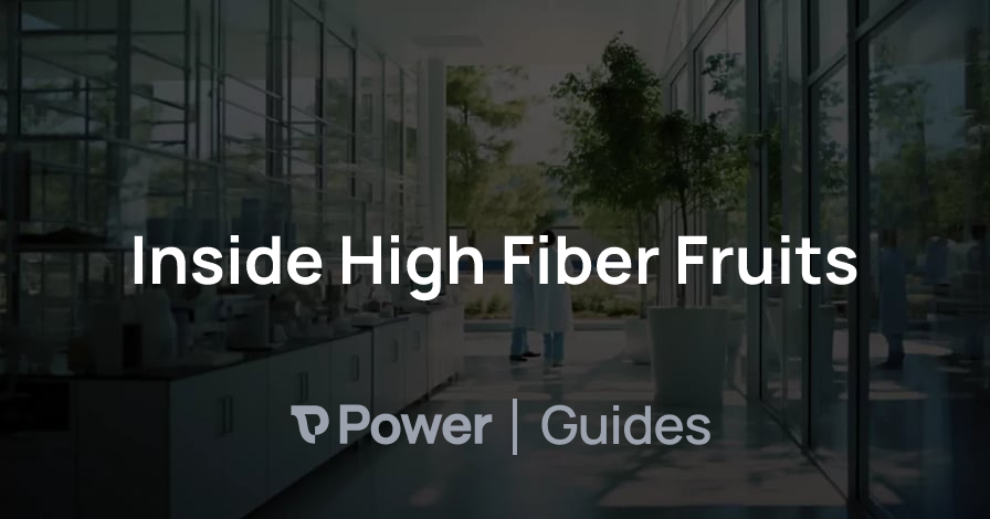 Header Image for Inside High Fiber Fruits