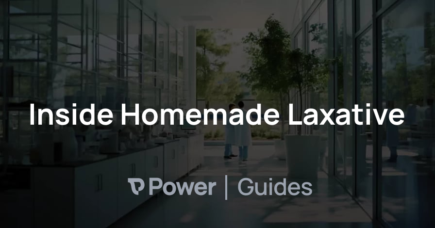 Header Image for Inside Homemade Laxative