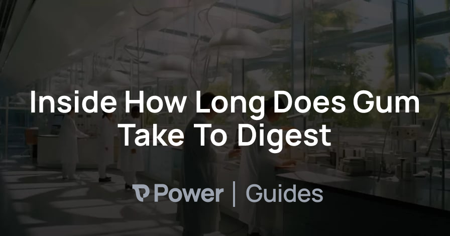 Header Image for Inside How Long Does Gum Take To Digest