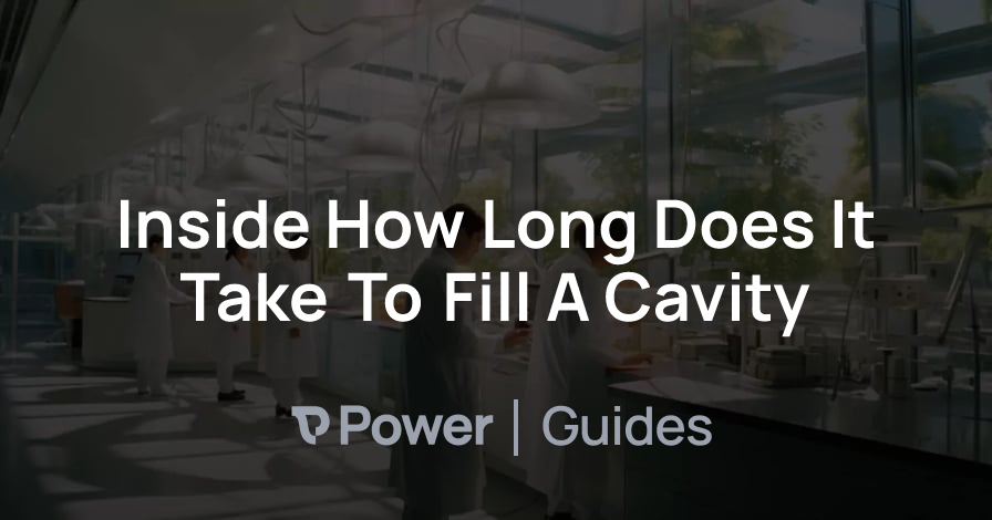 Header Image for Inside How Long Does It Take To Fill A Cavity