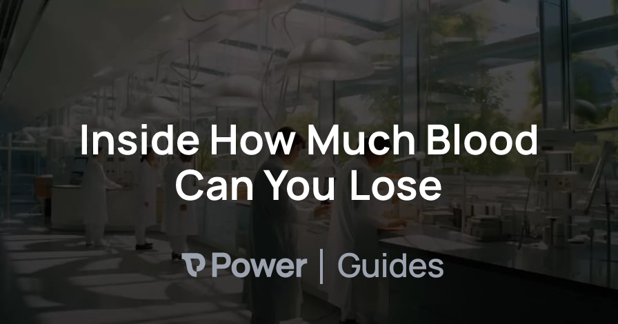 Header Image for Inside How Much Blood Can You Lose