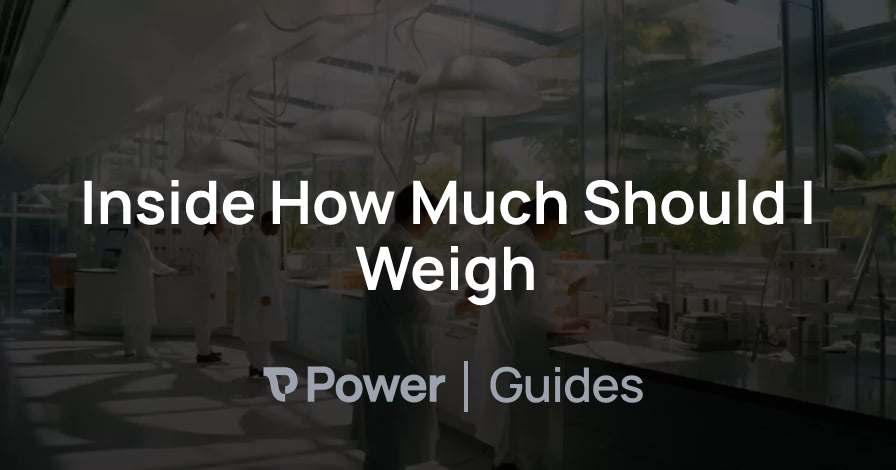 Header Image for Inside How Much Should I Weigh