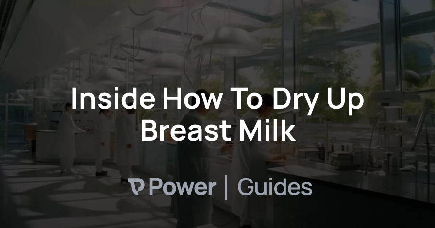 Header Image for Inside How To Dry Up Breast Milk