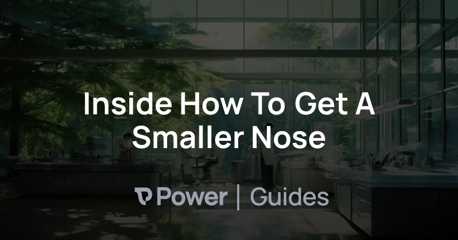 Header Image for Inside How To Get A Smaller Nose