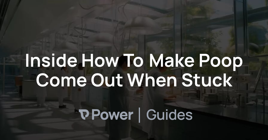 Header Image for Inside How To Make Poop Come Out When Stuck