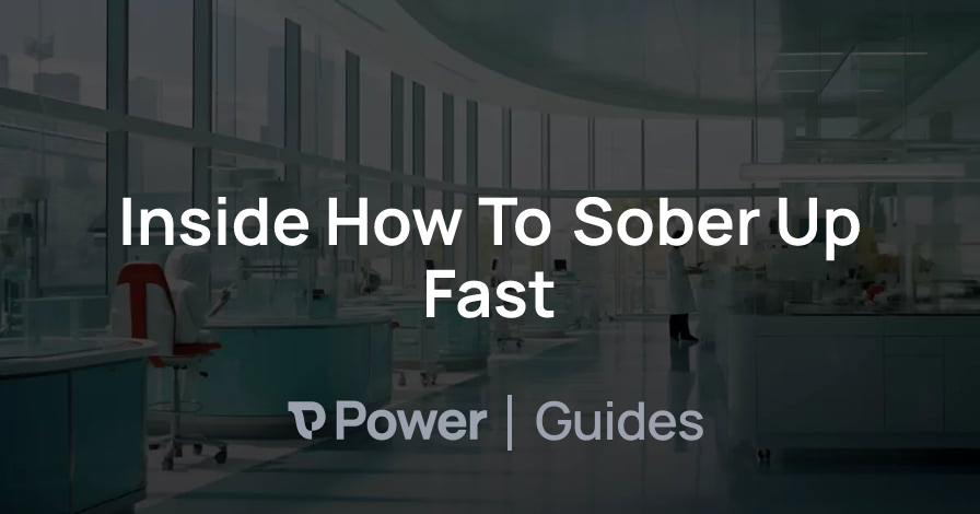 Header Image for Inside How To Sober Up Fast