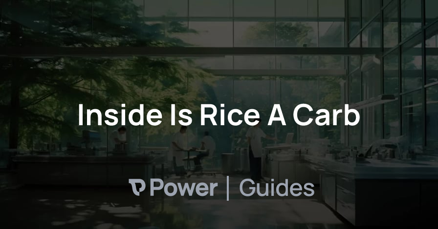 Header Image for Inside Is Rice A Carb