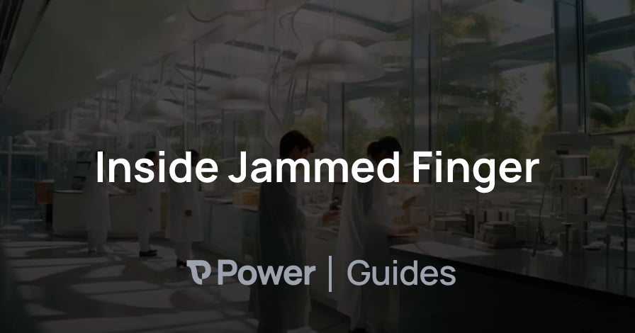 Header Image for Inside Jammed Finger