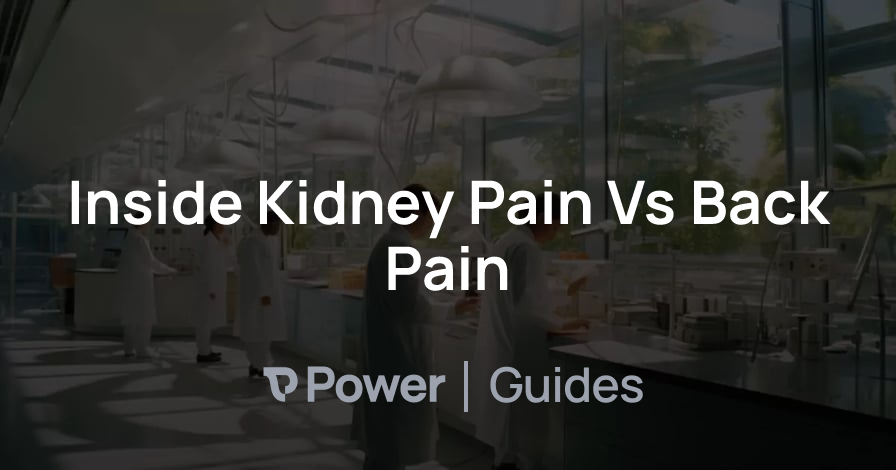 Header Image for Inside Kidney Pain Vs Back Pain