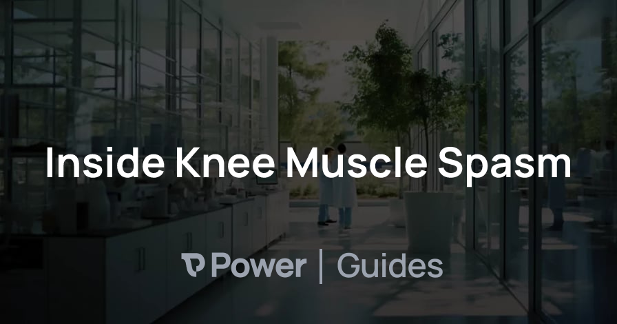 Header Image for Inside Knee Muscle Spasm
