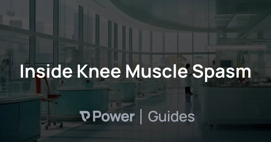 Header Image for Inside Knee Muscle Spasm