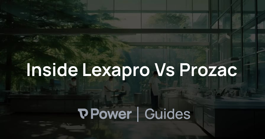 Header Image for Inside Lexapro Vs Prozac