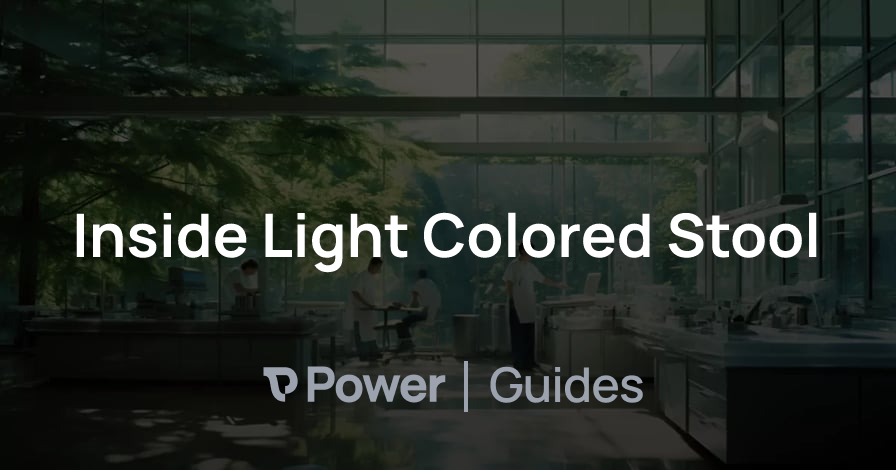 Header Image for Inside Light Colored Stool