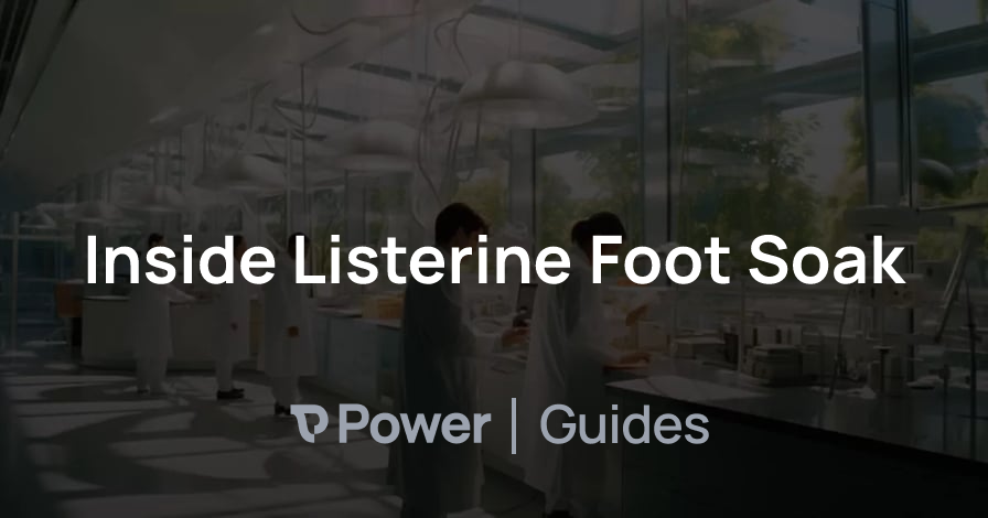 Header Image for Inside Listerine Foot Soak