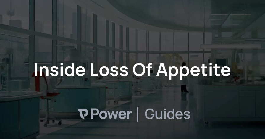 Header Image for Inside Loss Of Appetite