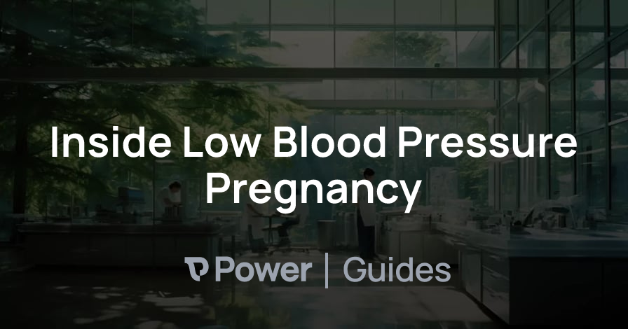 Header Image for Inside Low Blood Pressure Pregnancy