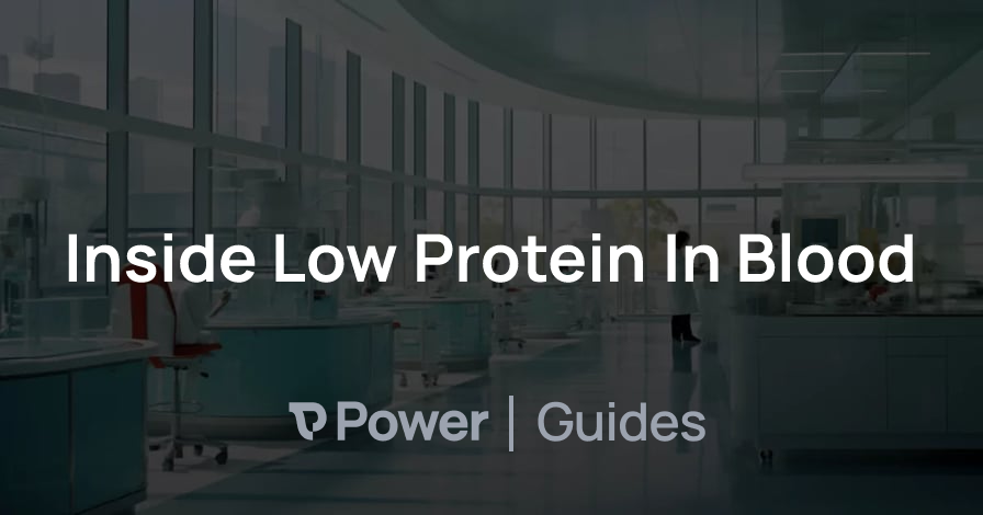 Header Image for Inside Low Protein In Blood