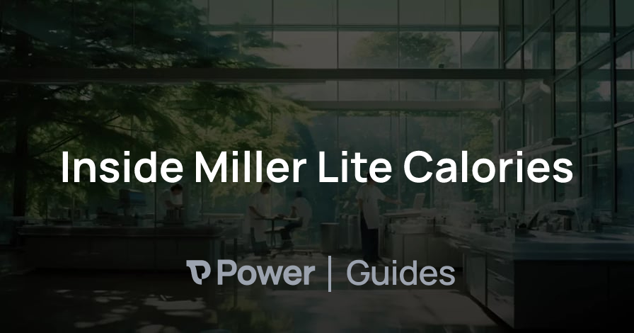 Header Image for Inside Miller Lite Calories