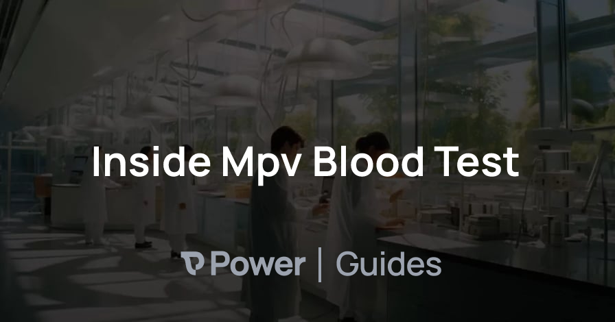 Header Image for Inside Mpv Blood Test
