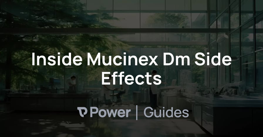 Header Image for Inside Mucinex Dm Side Effects