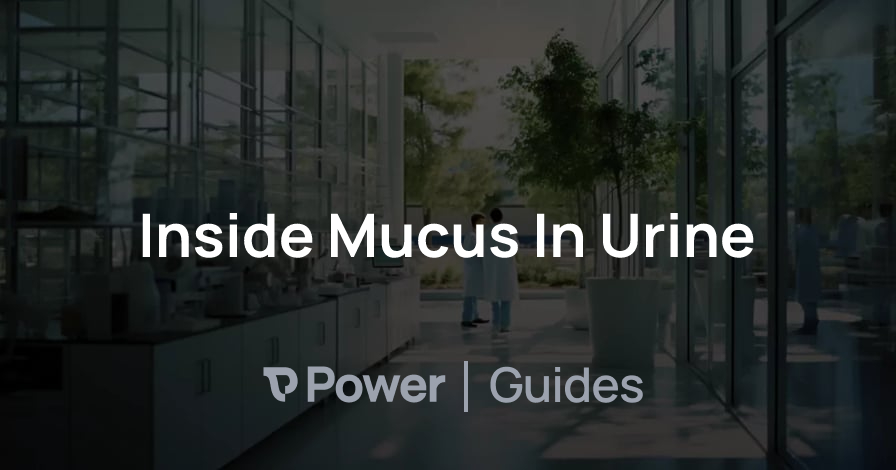Header Image for Inside Mucus In Urine