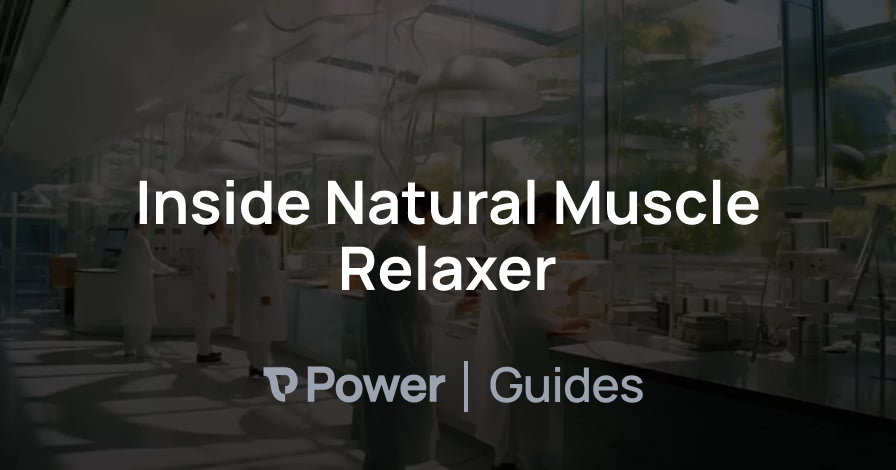 Header Image for Inside Natural Muscle Relaxer