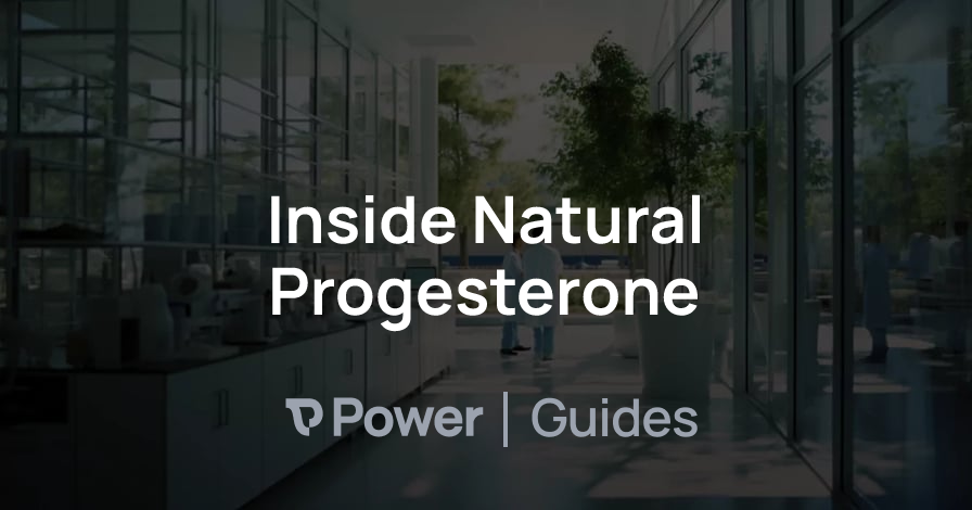 Header Image for Inside Natural Progesterone