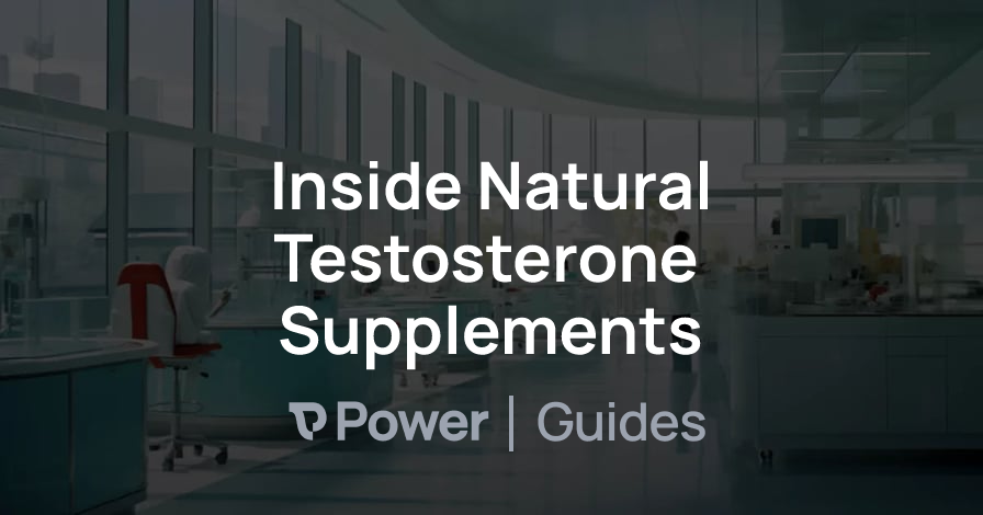 Header Image for Inside Natural Testosterone Supplements