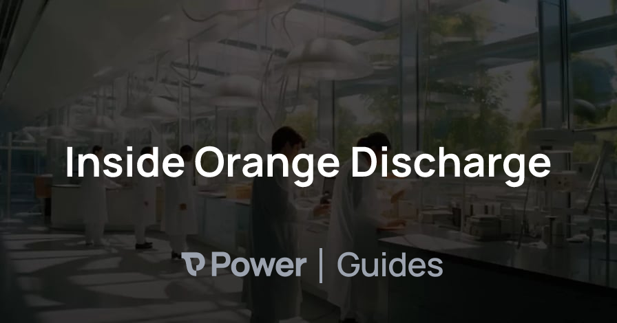 Header Image for Inside Orange Discharge
