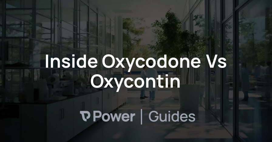 Header Image for Inside Oxycodone Vs Oxycontin