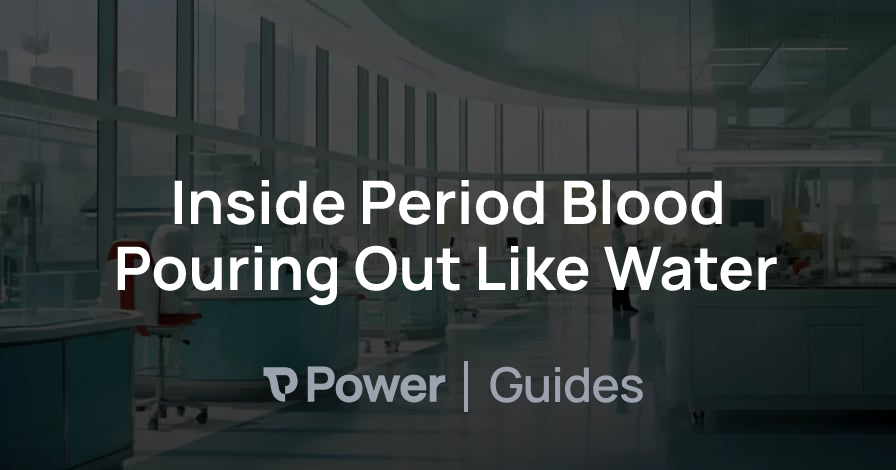 Header Image for Inside Period Blood Pouring Out Like Water