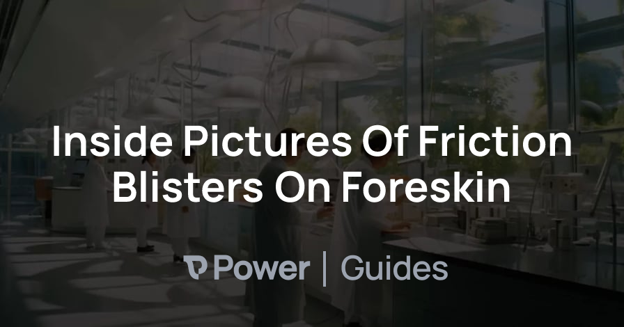 Header Image for Inside Pictures Of Friction Blisters On Foreskin