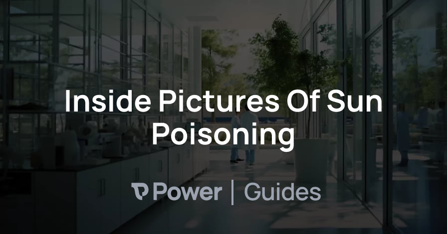 Header Image for Inside Pictures Of Sun Poisoning