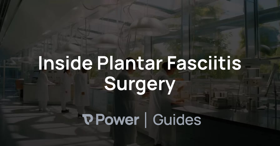 Header Image for Inside Plantar Fasciitis Surgery