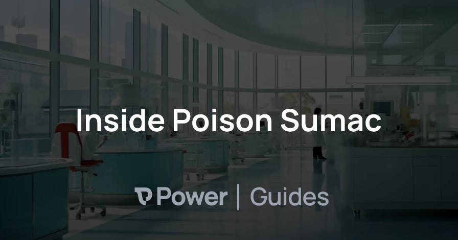 Header Image for Inside Poison Sumac