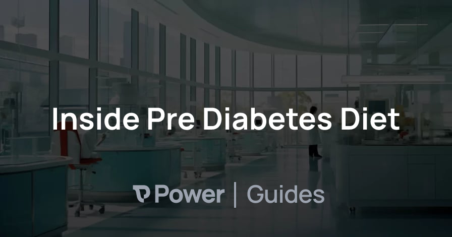 Header Image for Inside Pre Diabetes Diet