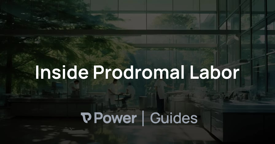 Header Image for Inside Prodromal Labor