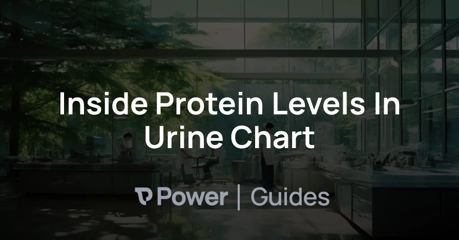 Header Image for Inside Protein Levels In Urine Chart