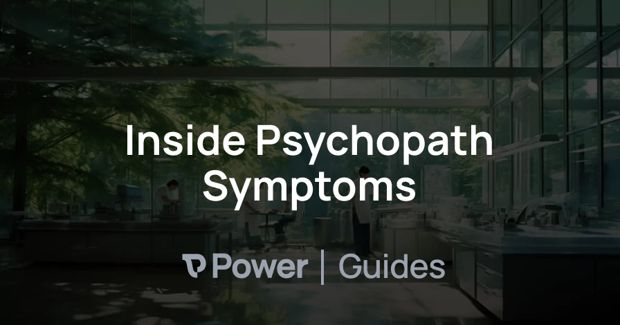 Header Image for Inside Psychopath Symptoms