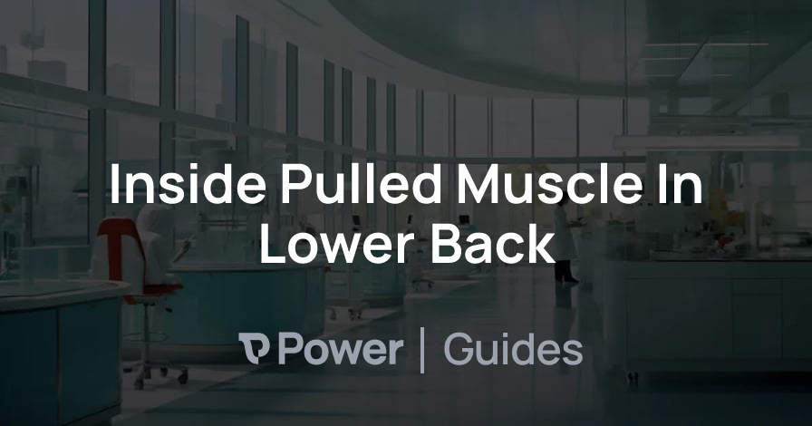 Header Image for Inside Pulled Muscle In Lower Back