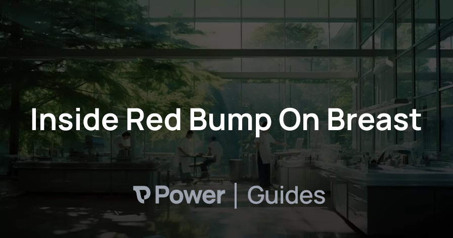 Header Image for Inside Red Bump On Breast